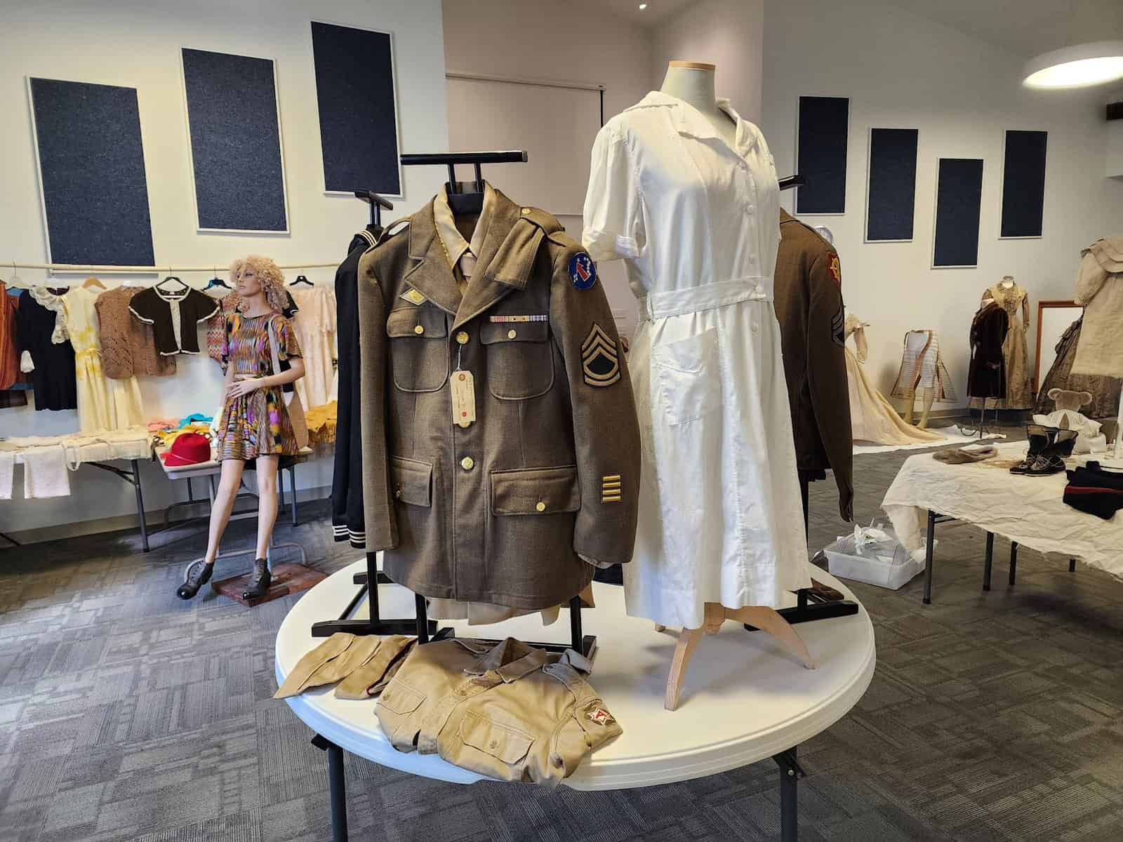 historic clothing exhibit